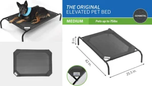 Coolaroo Classic Elevated Dog Bed