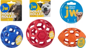 JW HOL-ee Roller Dog Fetch Treat