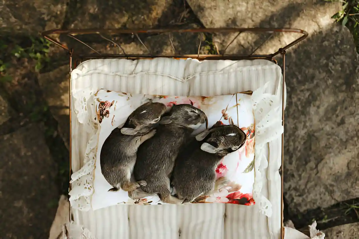 rabbit bed