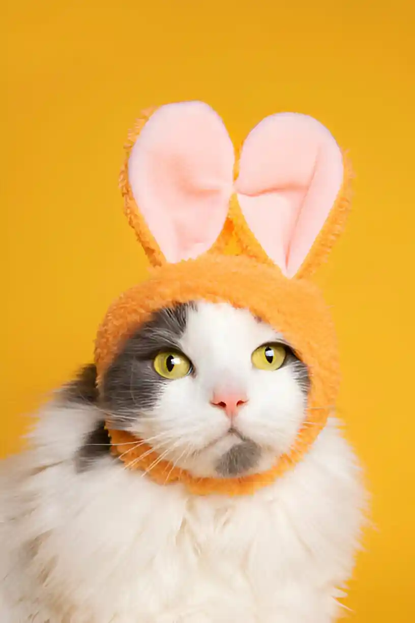 rabbit acts as cat